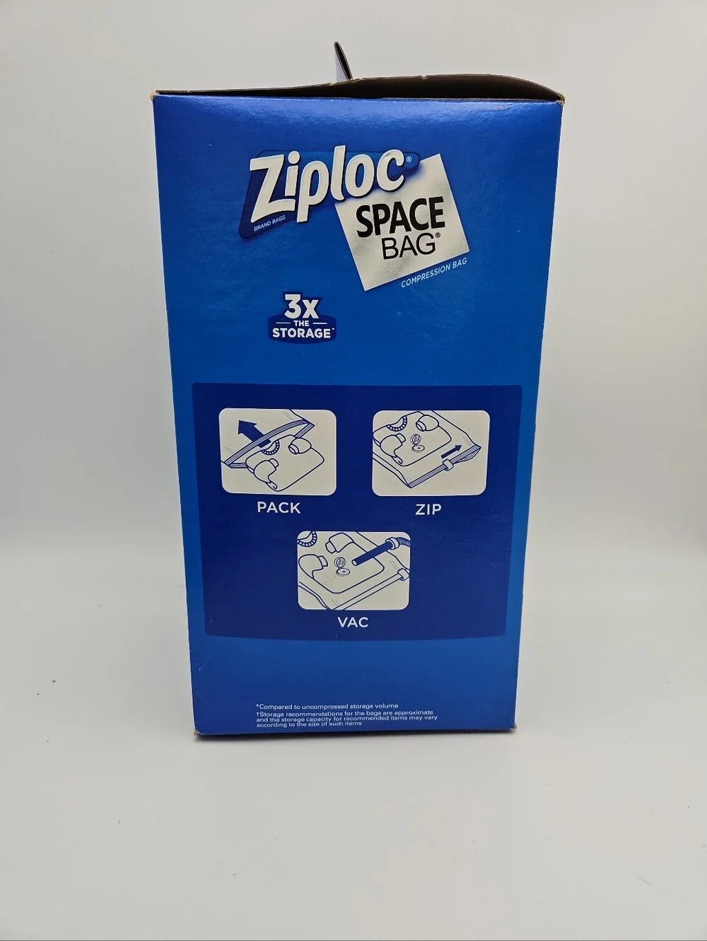 Ziploc Space Bag Variety Pack 6 Bags Vacuum Storage Compression Bags New